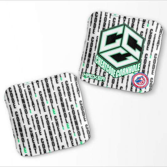 Digital Rain - White/Green